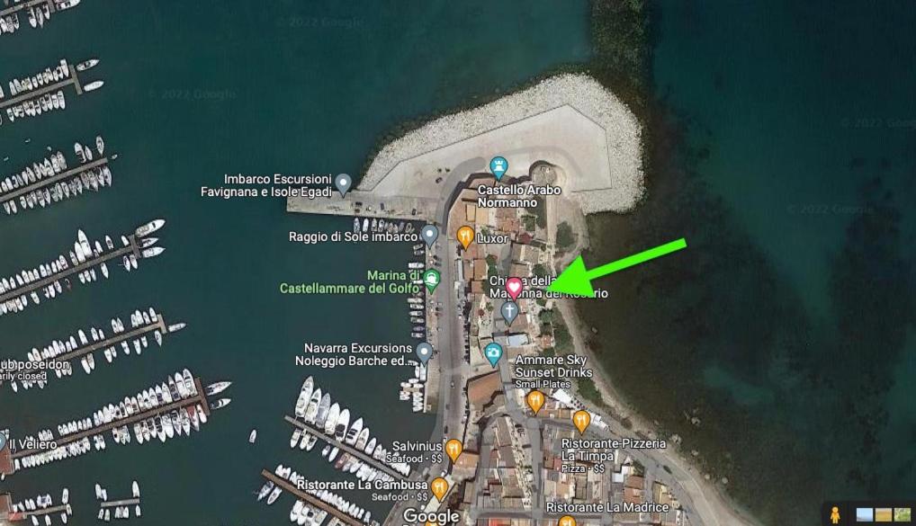 Ferienwohnung Castello A Mare Castellammare del Golfo Exterior foto
